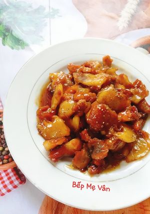 Hình của món Thịt heo kho tiêu.