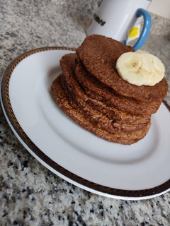 Una foto de Tortitas de avena y chocolate