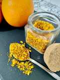 Condimento de naranja especiada