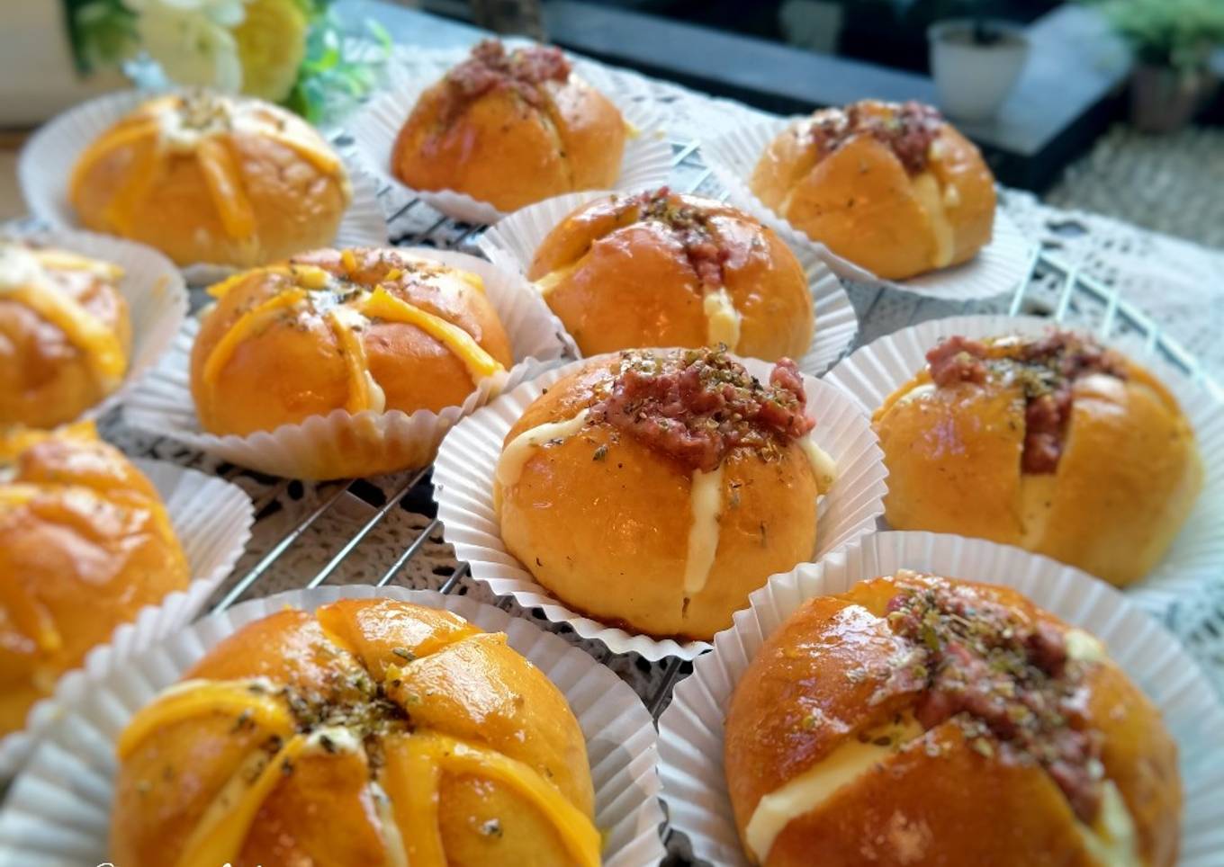 Korean Garlic Bread