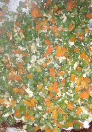 Foto resep Orak - arik wortel buncis telur