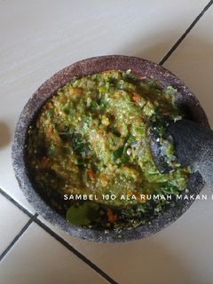 Foto resep SAMBEL IJO ala Rumah Makan Padang