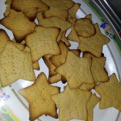 A picture of Short bread cookies.