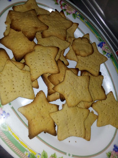 A picture of Short bread cookies.