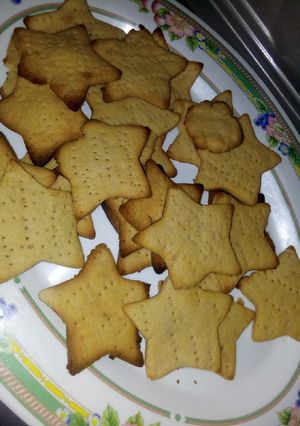 A picture of Short bread cookies.