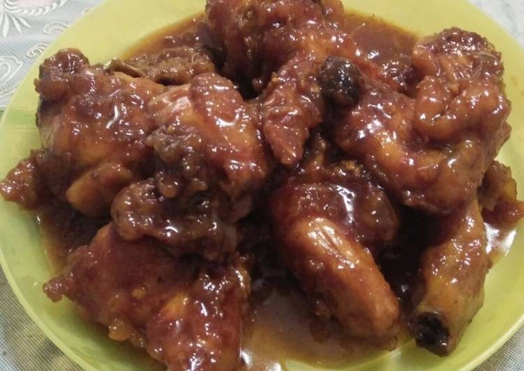 Ayam kecap krispi