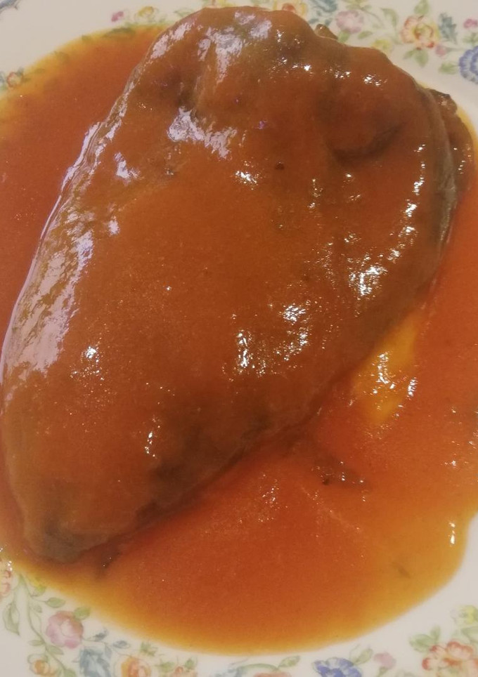 Una foto de Chiles rellenos