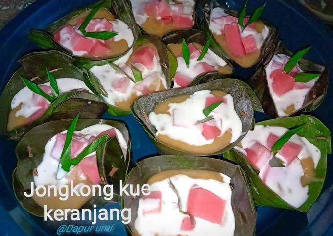 Jongkong kue keranjang legit