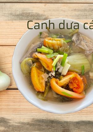 Hình của món Canh dưa cá.