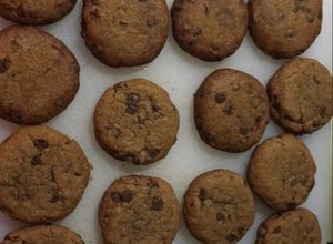 Una foto de Galletas con chispas de chocolate