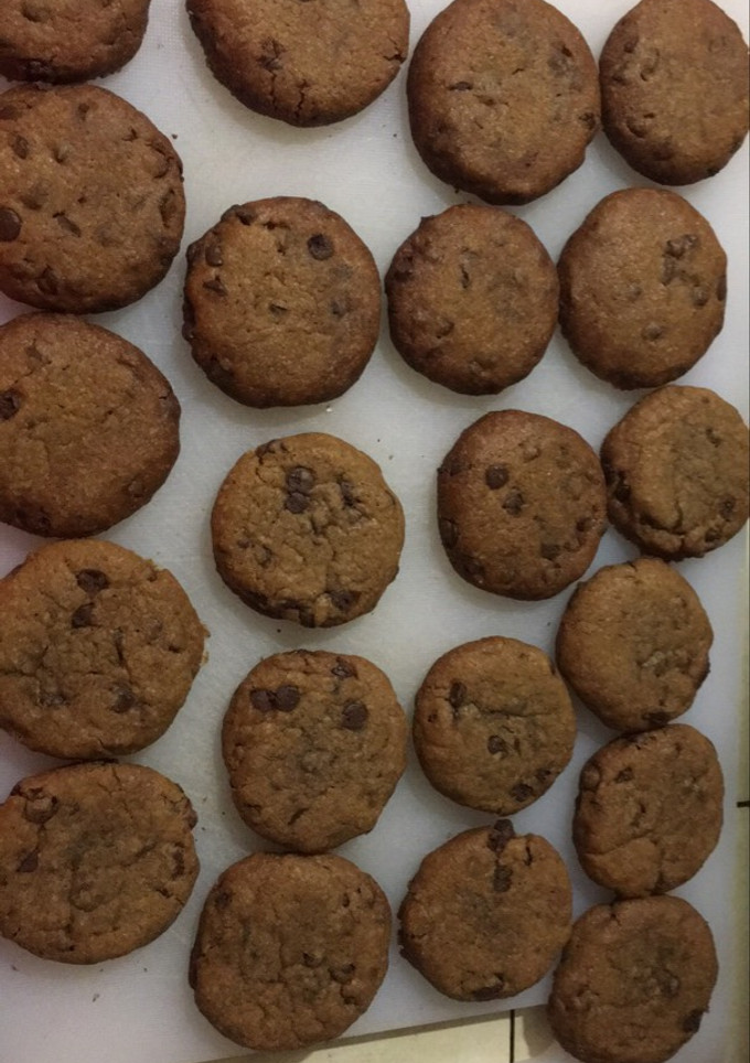 Una foto de Galletas con chispas de chocolate