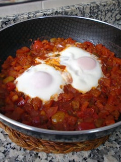 Una foto de Shakshuka