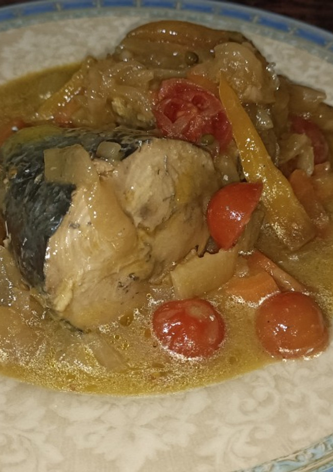 Una foto de Melva en escabeche dulce a la naranja