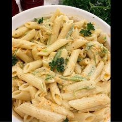 A picture of Cheese pasta❤️.