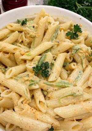 A picture of Cheese pasta❤️.