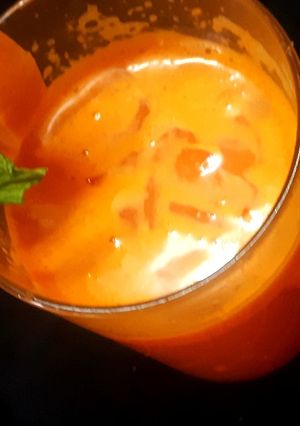 A picture of Carrot juice.