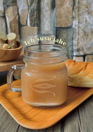 Foto resep Teh susu jahe