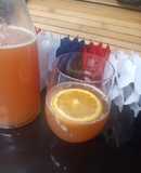 Chicha con naranja
