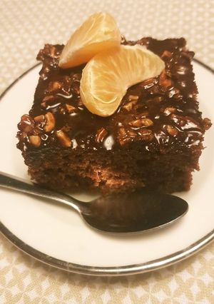 Une photo de Gâteau au chocolat+ nouvelles recette de glaçage