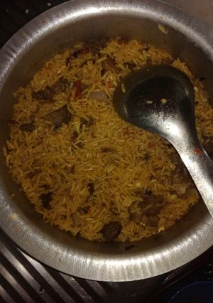 A picture of Simple pilau.