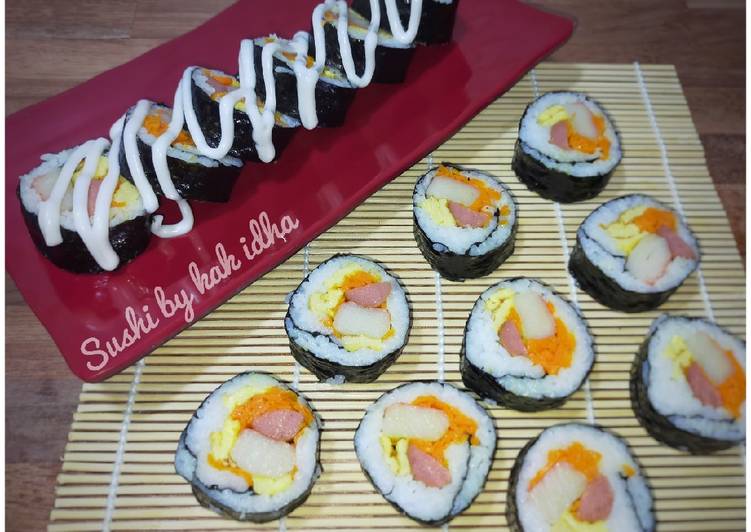Langkah Mudah untuk Menyiapkan Sushi 🍣, Lezat