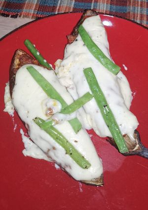 Foto resep Terong bolognaise berlapis saus bechamel