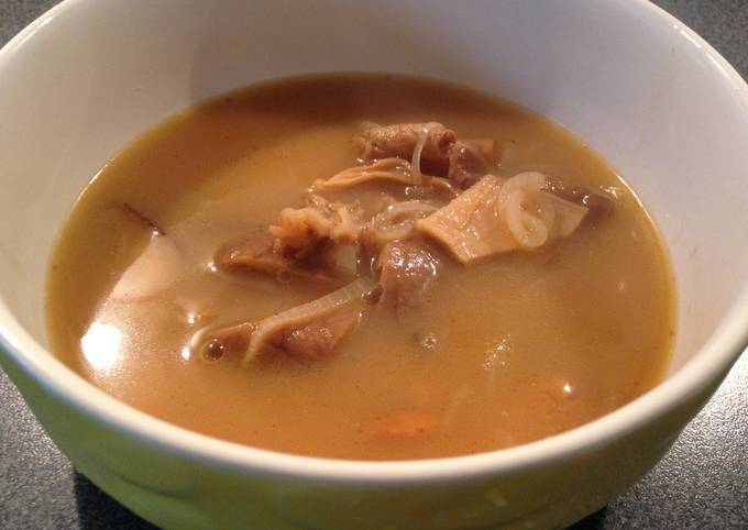 Recipe of Speedy Beef Bone Broth with Wild Mushrooms