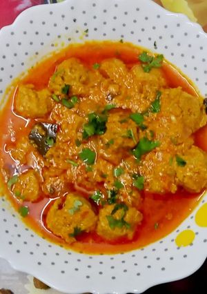 સોયા ચંક સબ્જી (Soya Chunk Sabji Recipe In Gujarati) રેસીપી મુખ્ય ફોટો