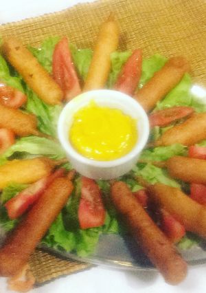 Una foto de Panchos empanados banderillas o Hot dogiquísimos y súper fáciles