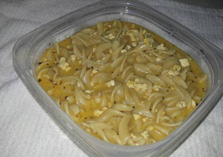 Easiest Way to Prepare Homemade Rotini and Cheese (Lactose intollerant friendly)