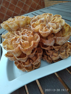 Una foto de Flores de esponja
