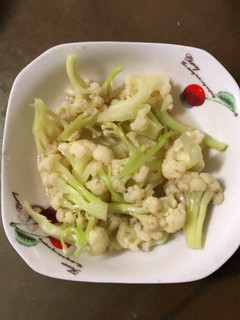 清炒花椰 的食譜成品照片