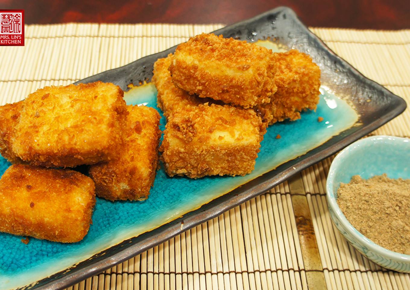 Panko Crispy Fried Tofu w/ Salt and Pepper Powder