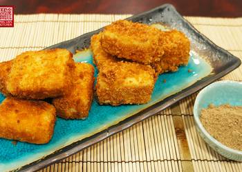 Easiest Way to Cook Perfect Panko Crispy Fried Tofu w Salt and Pepper Powder