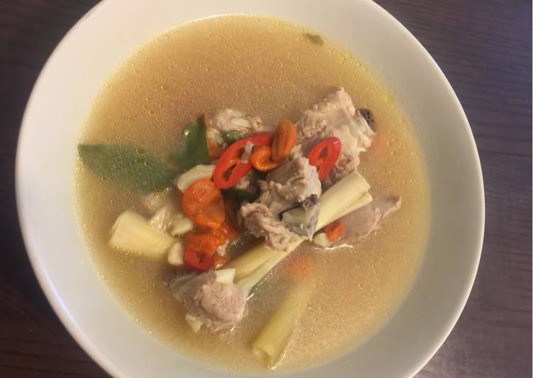 How To Get A Delicious Pork ribs lemongrass soup