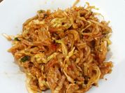 Gambar mie sagu goreng teri