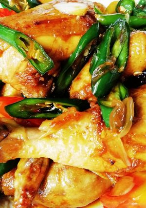 Foto resep Ayam kecap cabe ijo