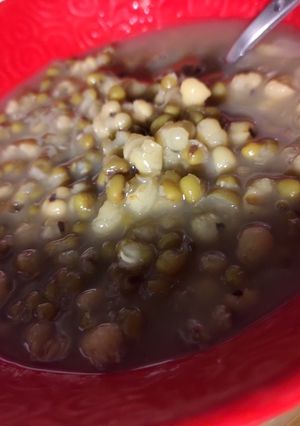 綠豆薏仁湯 的食譜成品照片