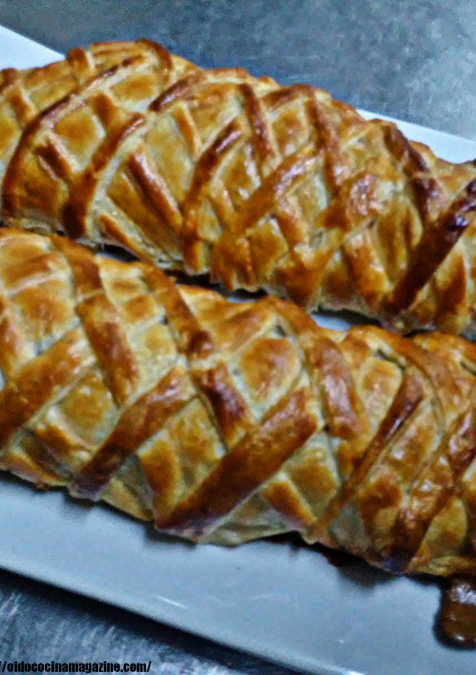 Una foto de Solomillo de cerdo al estilo wellington