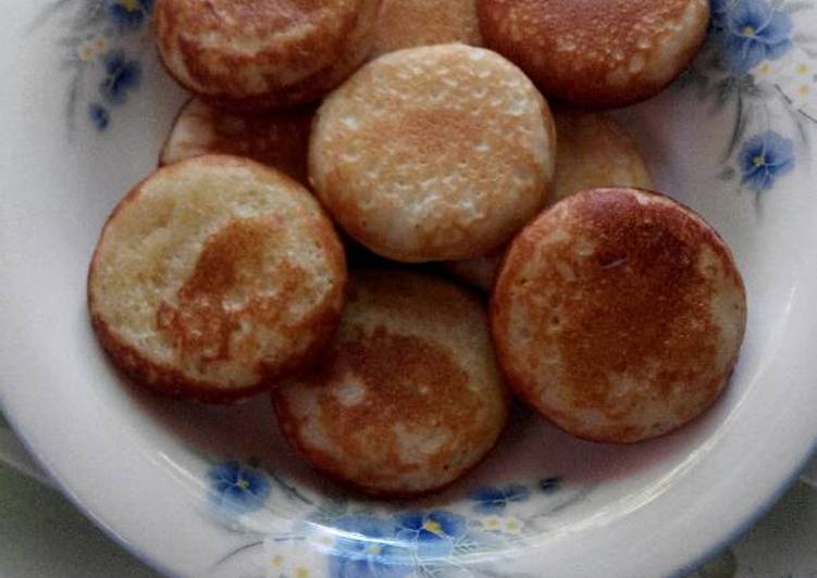 Bagaimana Membuat Apem bakar mak nyussss Anti Gagal