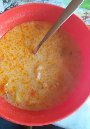 Palócleves maradék sertéspörköltből recept fotója
