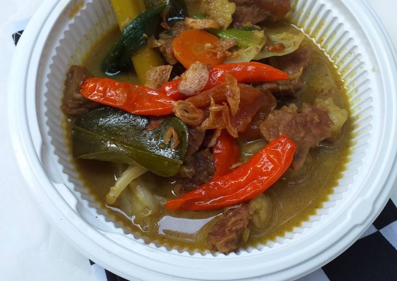 9.60 Tongseng daging sapi
