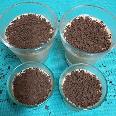 A picture of Coffee Custard Pudding.