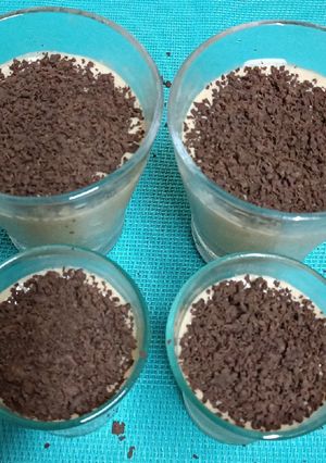 A picture of Coffee Custard Pudding.