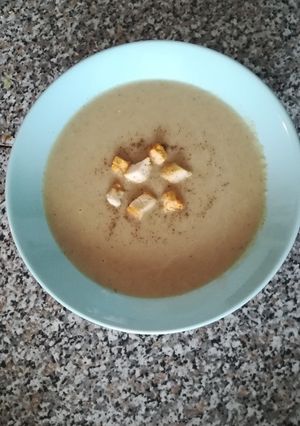 Una foto de Crema de champiñones