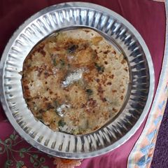 A picture of Potato Parantha.