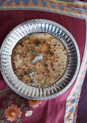 A picture of Potato Parantha.