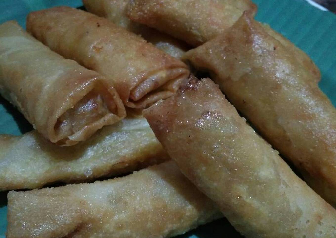 Lumpia isi rebung wortel