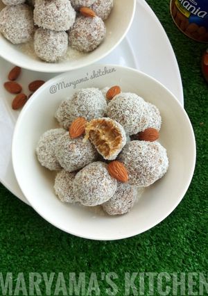 A picture of Lotus biscoff biscuit truffle.