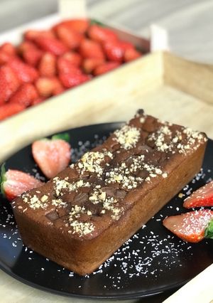 A picture of Sugar-free Banana Protein Brownie.